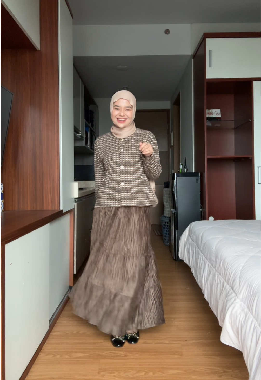 🤎 @PLUMFIT #OOTD #fitcheck #outfitcheck #hijaboutfit 