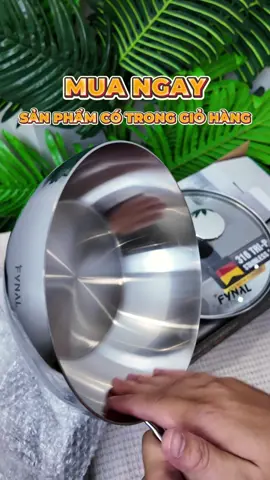 Chảo sâu lòng inox 316 FYNAL #giadung #nhabep #chao #chaoinox #chaoinox316 