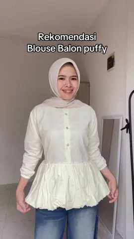 Rekomendasi blouse balon puffy #blouse #balon #puffy 