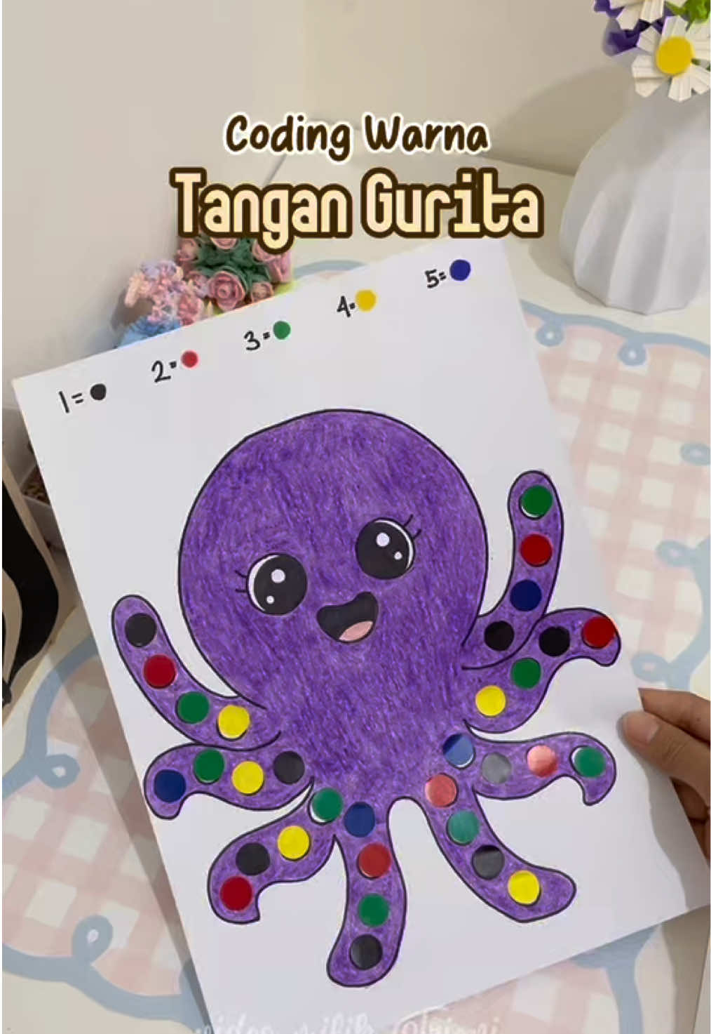 Ide coding lagi nih, untuk usia 3 tahun ya. Yuk coba juga di rumah ! #idebermain #aktivitasdirumah #idemainanak #idebermainanak #idemaindirumah #funactivitiesforkids #kidsactivities #toddleractivities #craftwithkids #diyanak #DIY 