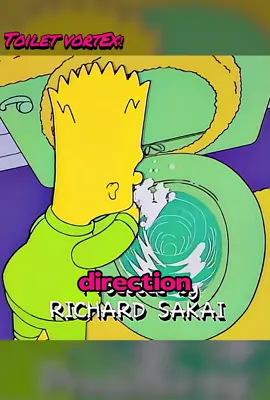 Toilet vortex！#simpsons #fyp #tiktok #fouyou #cartoon #thesimpsons 