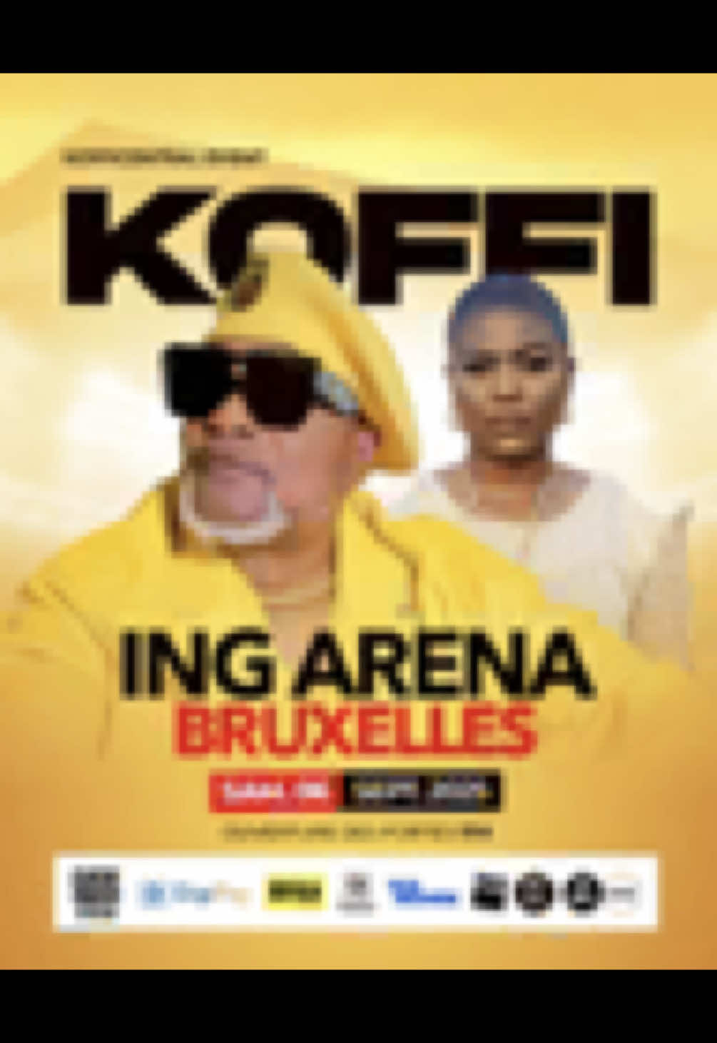 Équipe de Koffi Olomide à Brucity 🔥 Petit aperçu de ce qui vous attend le 6 septembre à l’ING Arena… préparez-vous, ça va être CHAUD ! 🎶