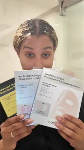 Discloration mask? Don’t mind if I do 😌   @COSRX Official @COSRX US #cosrxsnailessence #cosrxsnailmucin #cosrx #discloration #skincare #facemask 