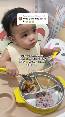 Replying to @itsmary27 One-piece 316 Stainless Steel Baby Suction Plates with Lid - Non-Toxic 3 Divided Kids Plates for Easy Portions Durable Dinnerware for Babies and Toddlers Free Stainless Steel Cutlery Suction Cup Anti-fall #babyutensils #startingsolids #babyfood #babyeating #6monthsold #solidfood #blw #blwbaby #pureeideas #babyessentials #toddleressentials #fypシ゚viral🖤tiktok 