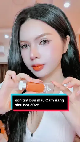 Son tint bùn màu Cam Vàng siêu hot 2025 #Angelux #trangdiem #angeluxcosmetics #phunu #xuhuong #thinhhanh #LearnOnTikTok #lamdep #longervideos #makeup #angeluxmedia #sonli #sonangelux #sonsieuli #sonbun