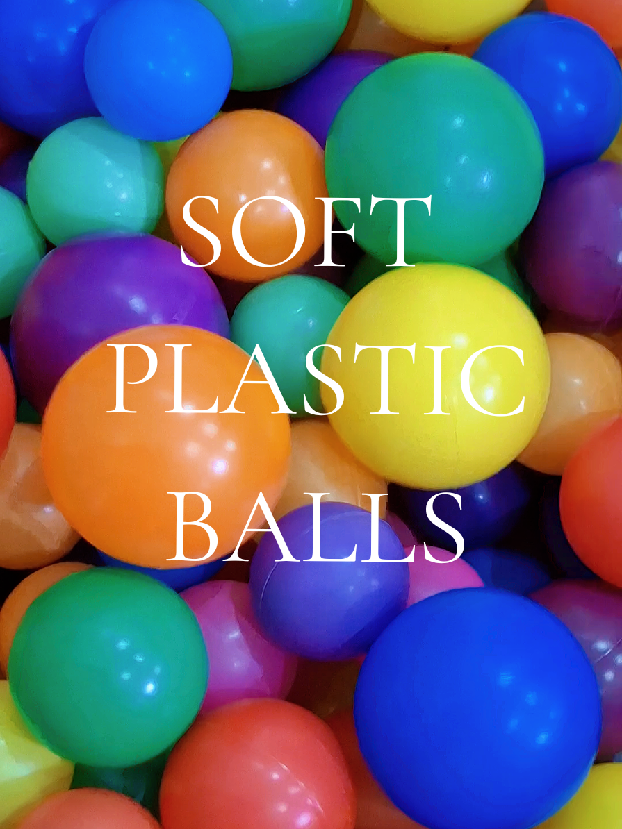 100pcs soft plastic balls! #plasticballs #ballpitballs 