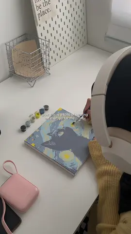 best healing version with painting by numbers ni 💗 #paintingbynumbers #canvaspainting #fyp 