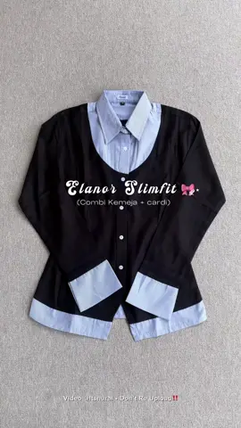 Kemeja ini cakep bangettt, model slimfit 2in1 gitu👀🫰🏻 #kemeja #kemejawanita #kemejawanitamurah #kemejawanitakekinian #kemejaslimfit #kemejafitbody #kemejastripe 