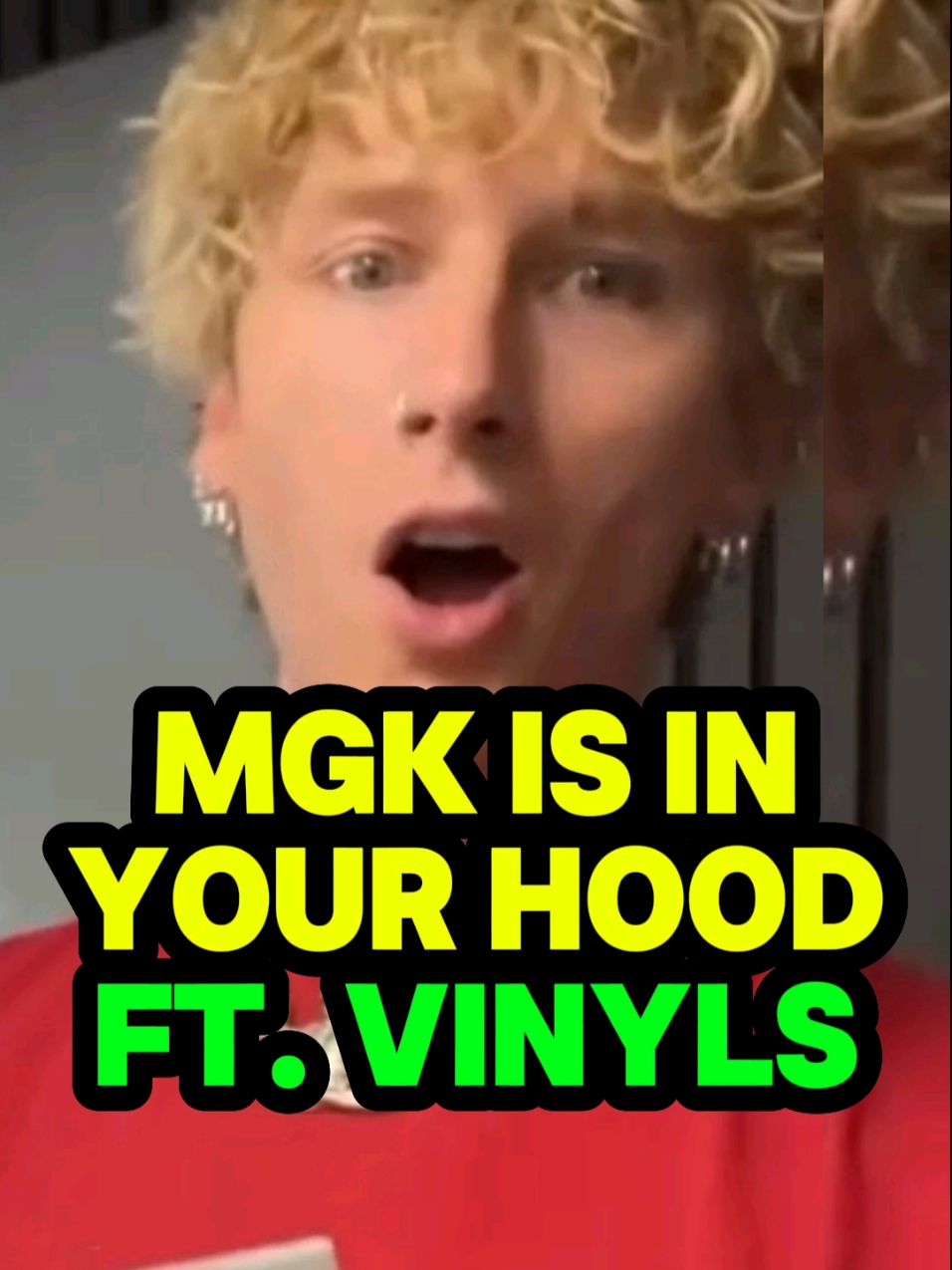 you can get signed vinyls too! mgk's new album 'lost americana' out august 8. 📝: While mgk was in the United Kingdom (UK) in July, he visited an HMV record store. This video was filmed at that time. In the video, mgk talks about both the standard and special editions of his new album 'lost americana.' 