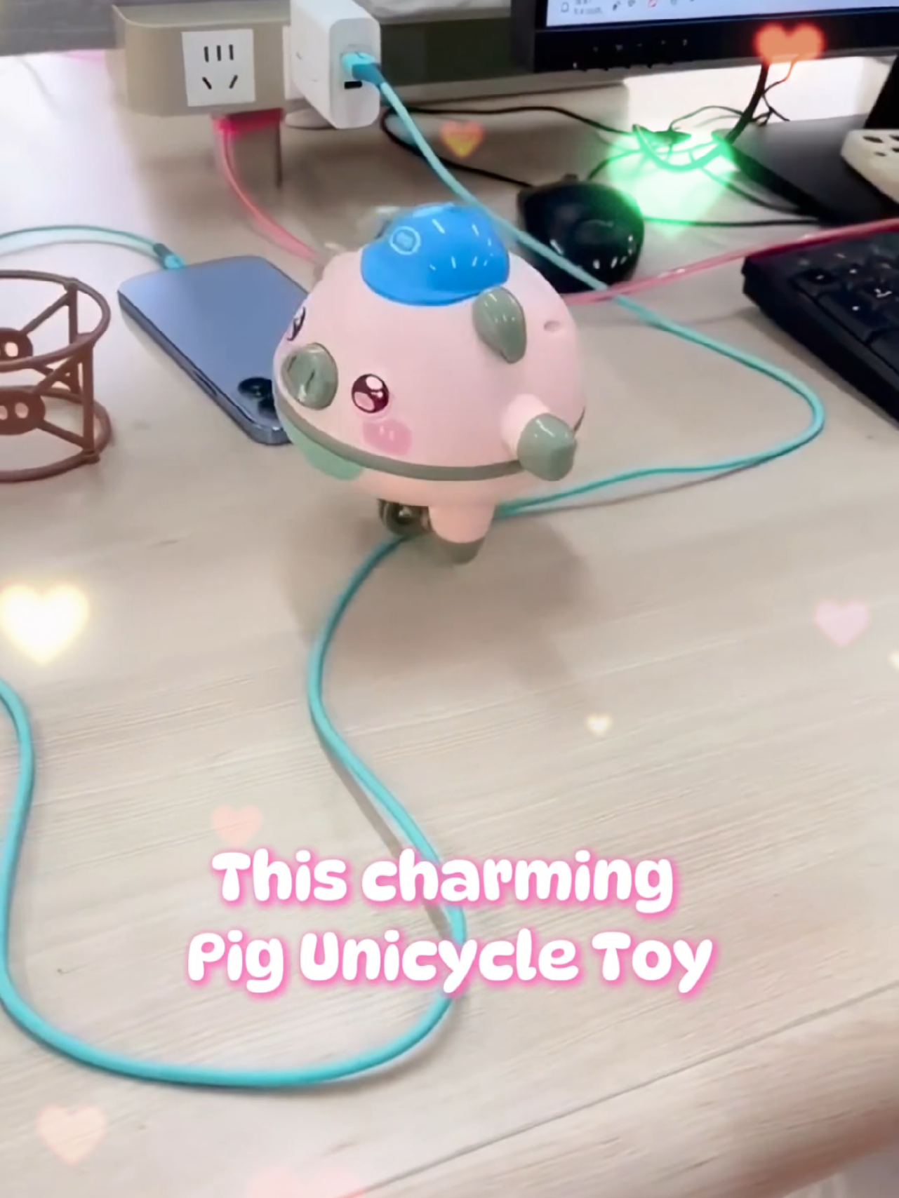 Tumbler Pig Unicycle Toy Bring Home the Magic of the Tumbler Pig Unicycle Toy Delight your little ones with the 2024 Tumbler Pig Unicycle Toy – a fascinating puzzle that combines fun, balance, and a touch of magic. This charming toy features a cute pig riding a unicycle, seemingly defying gravity as it walks on a steel wire. With its balanced tumbler design, the pig effortlessly moves along the wire, captivating children and adults alike. Perfect as a gift, collectible, or decorative piece, this adorable toy offers endless entertainment and stimulates curiosity. https://leisureera.store/tumbler-pig-unicycle-toy 🐷 Spin your way happy! Grab the coolest toy now 😎🔥
 
 #UnicycleToy #FunGifts #UniqueToys #ElectricToys #CoolGadgets 
