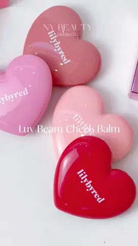 Give me your heart~~~ 💕 #lilybyred #luvbeamcheekbalm #makeup #nybeautycosmetics #xuhuong #trend #blush 