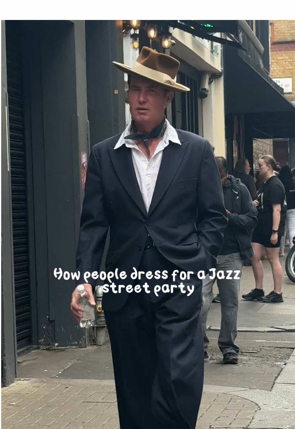 Captured Jazz attire at a Jazz street party the other day