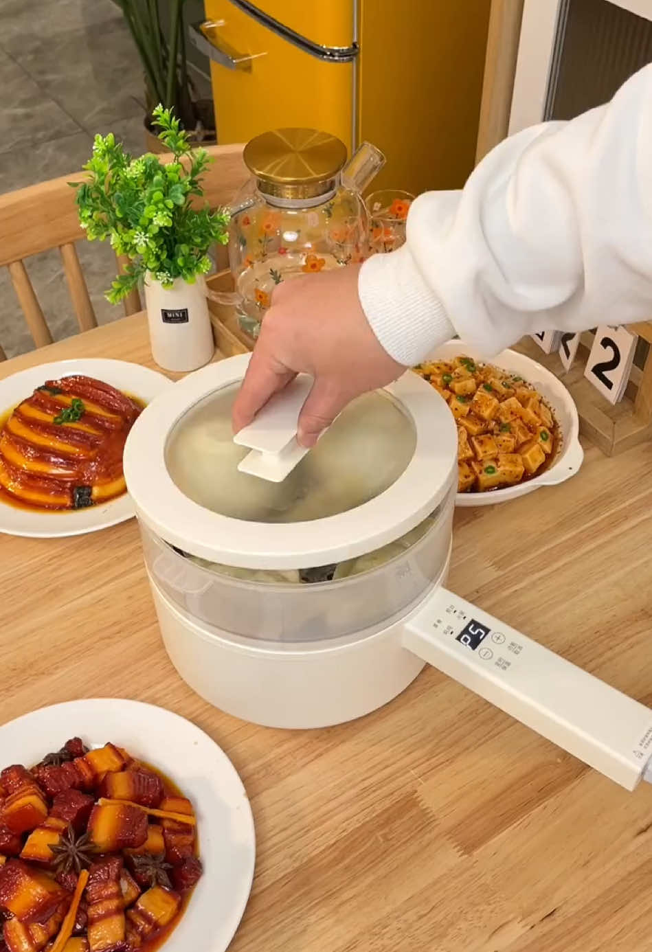 Bộ chảo điện đa năng kèm vỉ hấp đồ tiện lợi #dogiadung #dodungnhabep #xh #cuahanggiadung247bn #reviewdogiadung #chaodiendanang 