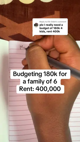Replying to @Efe Odeh Learning to budget is the first step to financial peace  Start with our easy budgeting course & join a community that gets it.  Check bio + pinned video for all the details! #budget #budgetingtips #nigeria #budgeting101 #budgetfriendly 