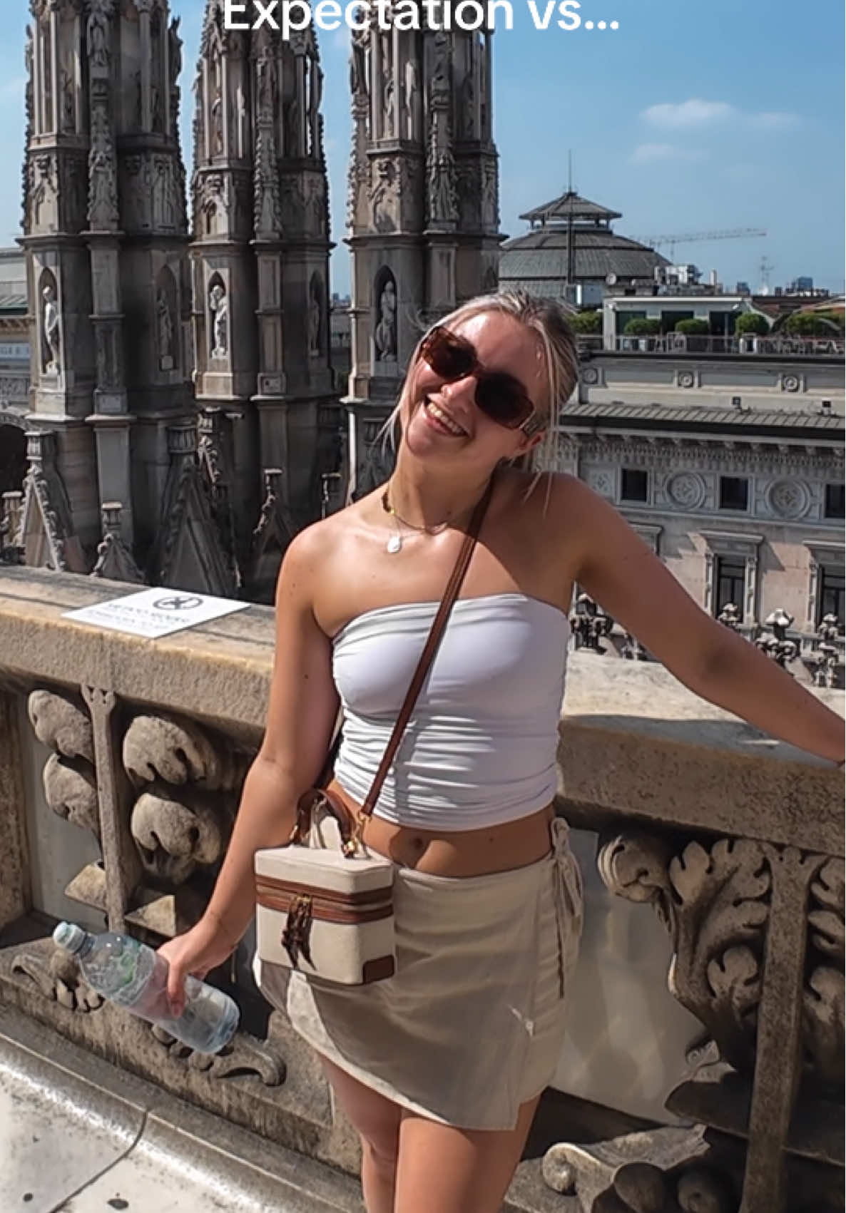 If you’re going in the summer…BOOK THE LIFT!!😂🥵 #duomodimilano #duomomilano #milan #travel #eurosummer 