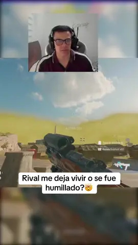 El rival me deja vivir o lo humillamos?🤯  #warzone #paratii #fyp #warzoneloadout #rebirthisland #warzonelatino #cod 