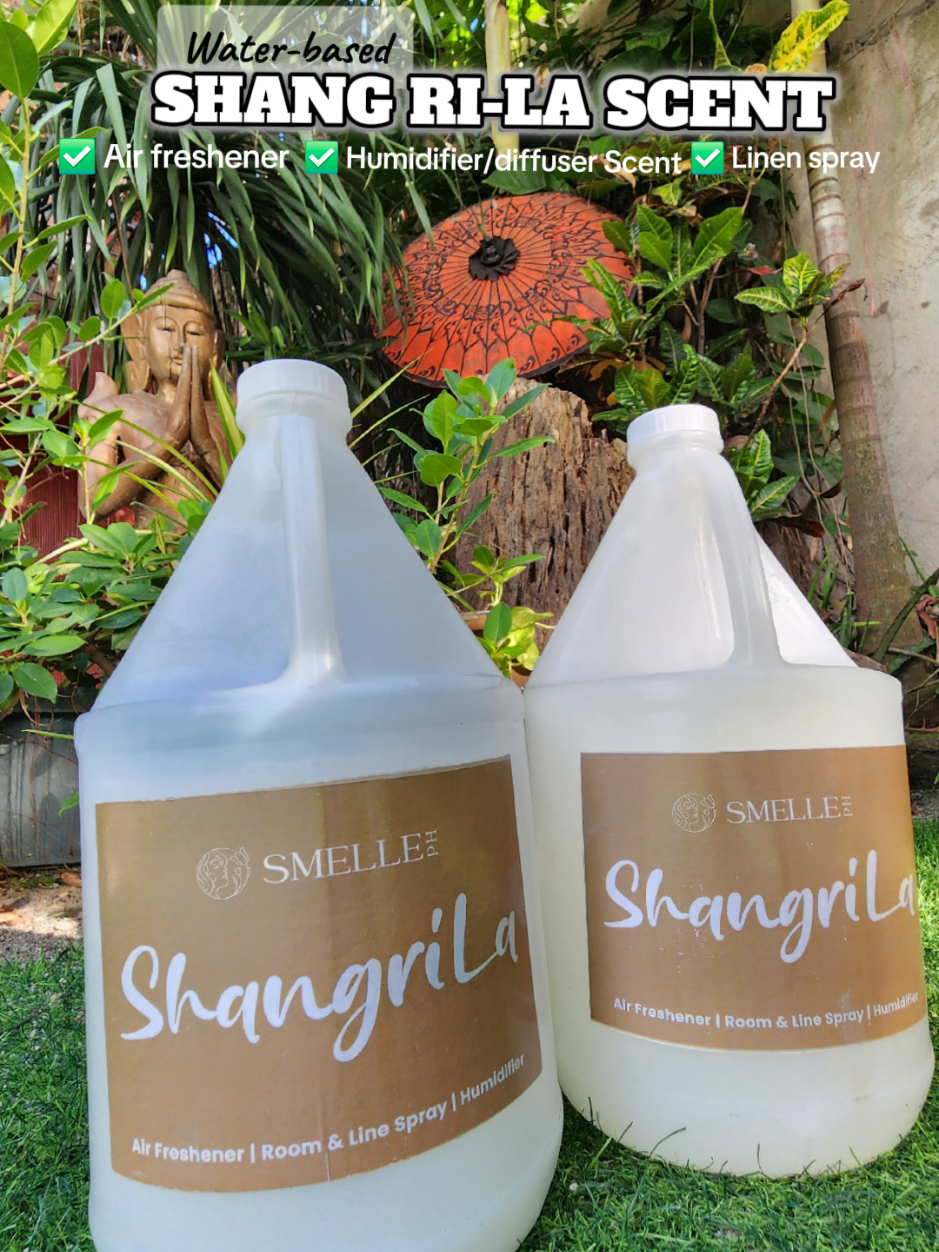mas makakatipid ka pero di tinipid sa amoy 1 gallon na #shangrilascent #airfreshener #hotelscent #humidifier #spray #homeessential #homecare #diffuser #airfreshner   #creatorsearchinsights 