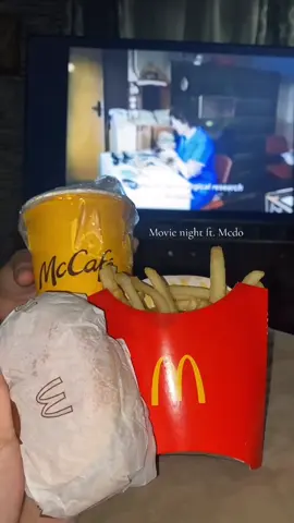Chill mode❤️ #movienight #mcdo #chill 