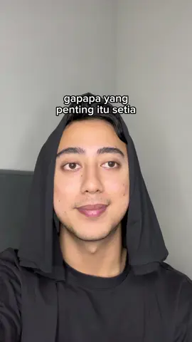 ga cuma setia yg penting