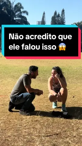 Não acredito que ele falou isso 😱 #abordagem #paquera #chegandonela #magiadobeijo #humor 