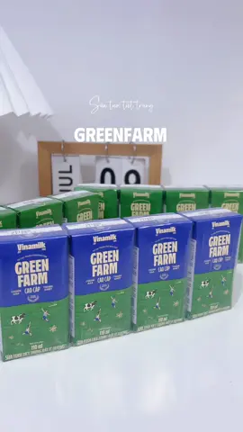 Sữa tiệt trùng Vinamilk Greenfarm 110ml 1 hộp thùng 48 hộp  #vinamilk #suavinamilk #greenfarm #mevabe 