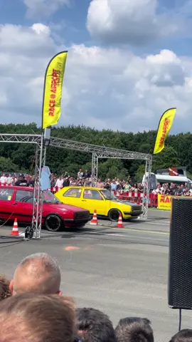 Vw Golf 2 vs vw Golf 2 🔥#pre_stage #1320video #dragline #dragracecontent #dragrace 