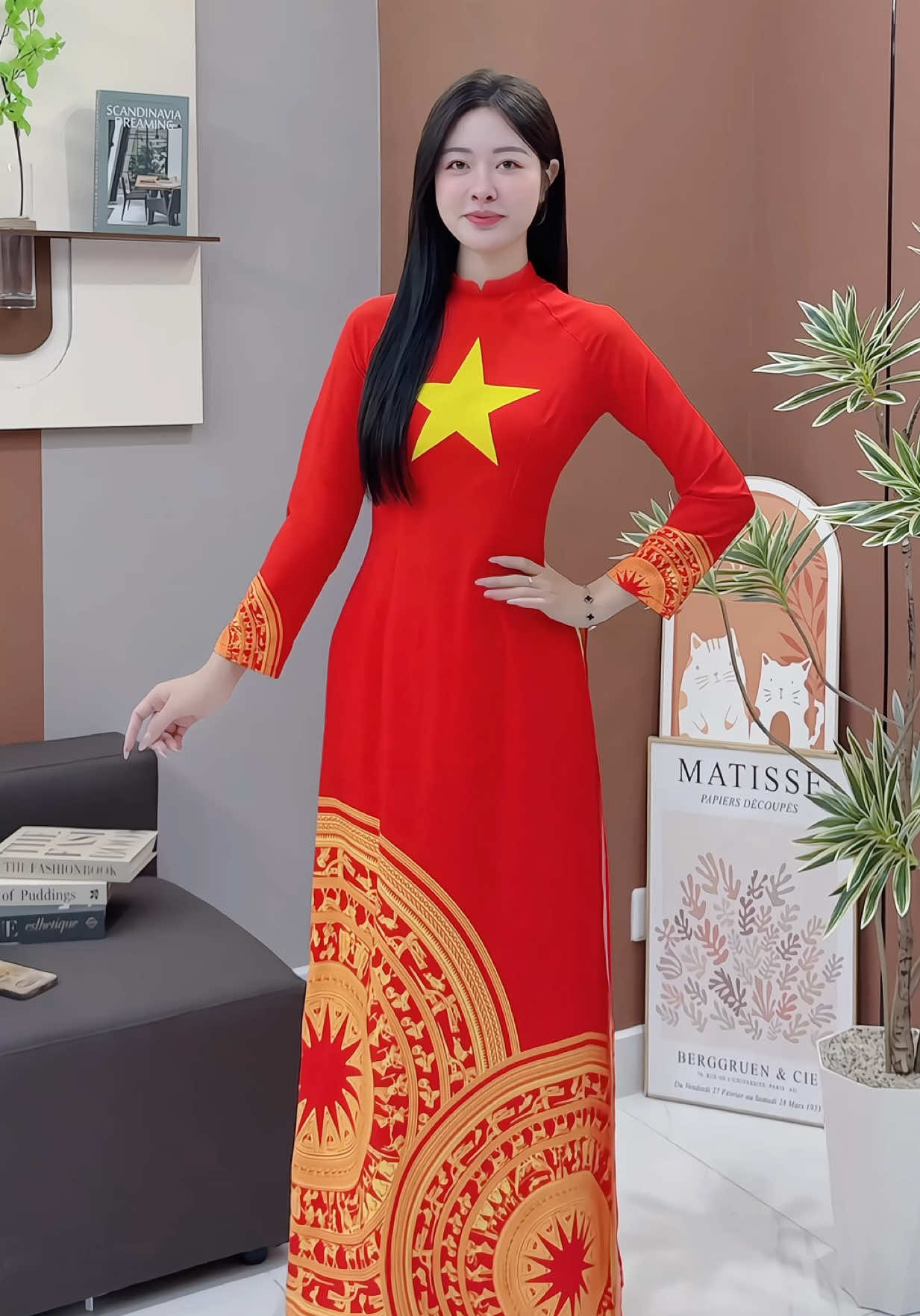 Set áo dài sao vàng mặc đu concert quốc gia❣️ #aodaisaovang #aodaitruyenthong #aodaivietnam #viral 