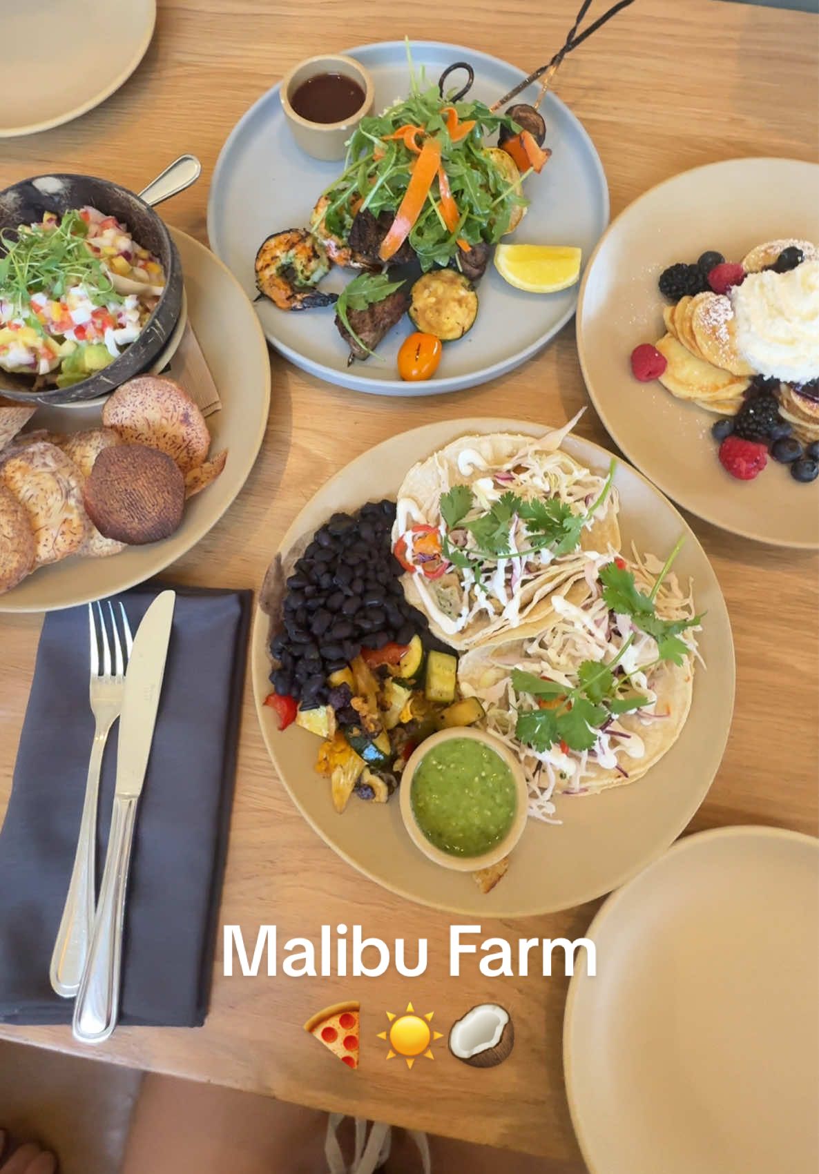 favorite days are days by the water 😆⛵️.  #bayareafoodies #malibufarm #brunch #lunch #tiburon 