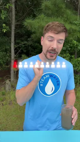 Help us raise $40,000,000 for #TeamWater. Thanks to our partners at TikTok for helping us get even closer to our goal of giving clean drinking water to 2 million people in need.
