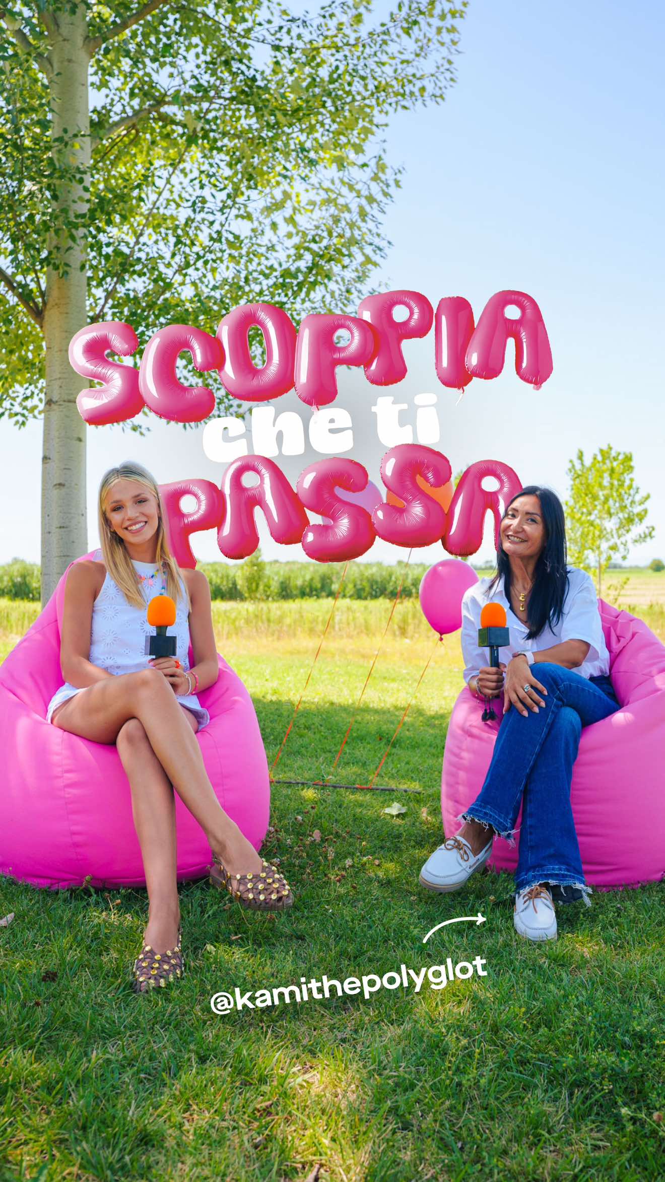 Hai imparato l’inglese o un’altra lingua con il metodo tradizionale: regole, vocabolario, grammatica.... ma quando devi parlare davvero ti blocchi?📚 Succede a tantissimi, non sei solo/a. 💗 In questa nuova puntata di Scoppia che ti passa parlo con Kamila Beienova, la mia insegnante di inglese e una vera poliglotta: parla cinque lingue e ha trasformato la sua passione in un lavoro. Se vuoi sentirti più sicuro/a quando parli una lingua che non è la tua, questa puntata è tutta per te, la trovi nel link in bio! 🎧@H-FARM Students @Kamithepolyglot 