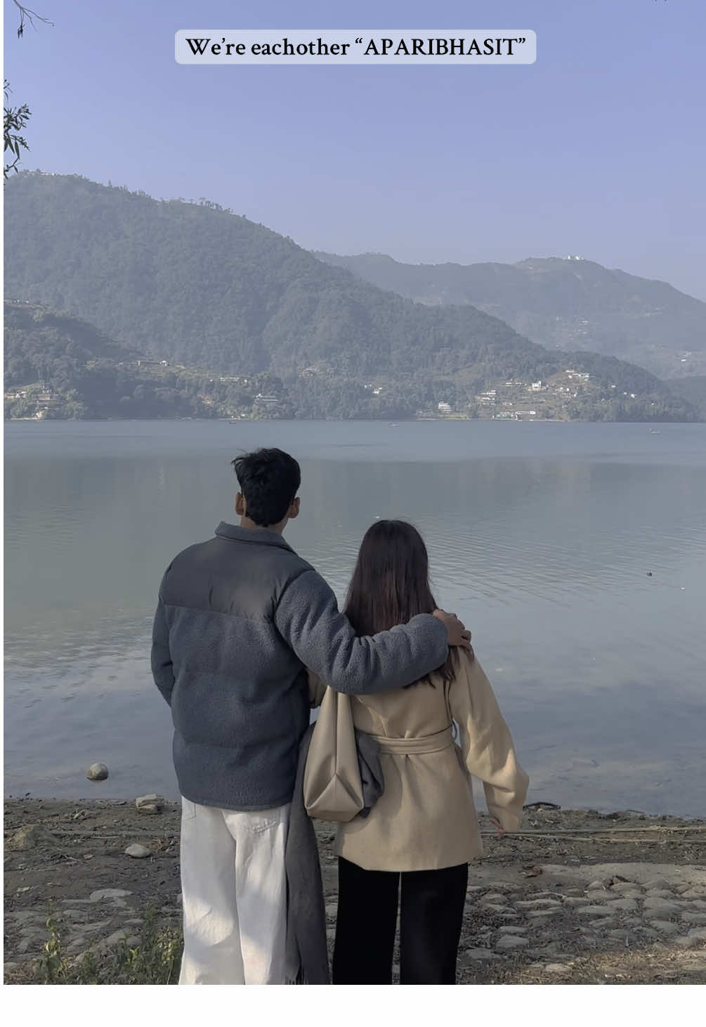 The lyrics says everything 🙌#fyp #titoknepal #couple #dheraimaya #okaybye #loveyall 