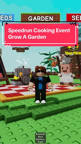 Time to speedrun this event 😎 #roblox #robloxfyp #GamingOnTikTok #growagarden 