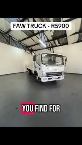 2025 FAW Truck 25 000km R350 000 Get yours today C: 078 319 6173 E: nzama@nzama.co.za #faw #truck #fawtrucks 