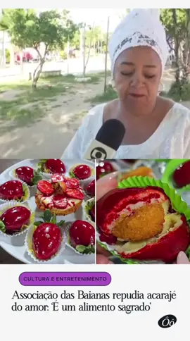 A Associação de Baianas de Acarajé (Abam) se manifestou nesta segunda-feira (4) sobre a polêmica em torno do chamado “acarajé do amor”, receita que viralizou nas redes sociais na última semana e virou febre em cidades como Aracaju e Maceió. Durante entrevista ao Jornal da Manhã, a presidente da Abam, Rita Santos, criticou a tentativa de modificar o preparo tradicional do quitute baiano. Segundo ela, o acarajé vai muito além de um alimento, trata-se de uma comida sagrada e ancestral. Leia mais em aloalobahia.com l Link na bio. 