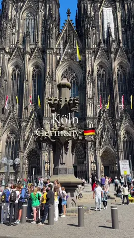 Welcome to Köln 🇩🇪 Let me Know which German city I should do next 🇩🇪❤️ @Visit Köln  #koln #köln #cologne #visitköln #visitcologne #germany #deutschland #visitgermany #germanytourism #المانيا #كولن #kölnerdom⛪️ #kölnerdom #colognecathedral  Cologne Cathedral | Kölner Dom | most beautiful cities in Germany | places you should see in Germany