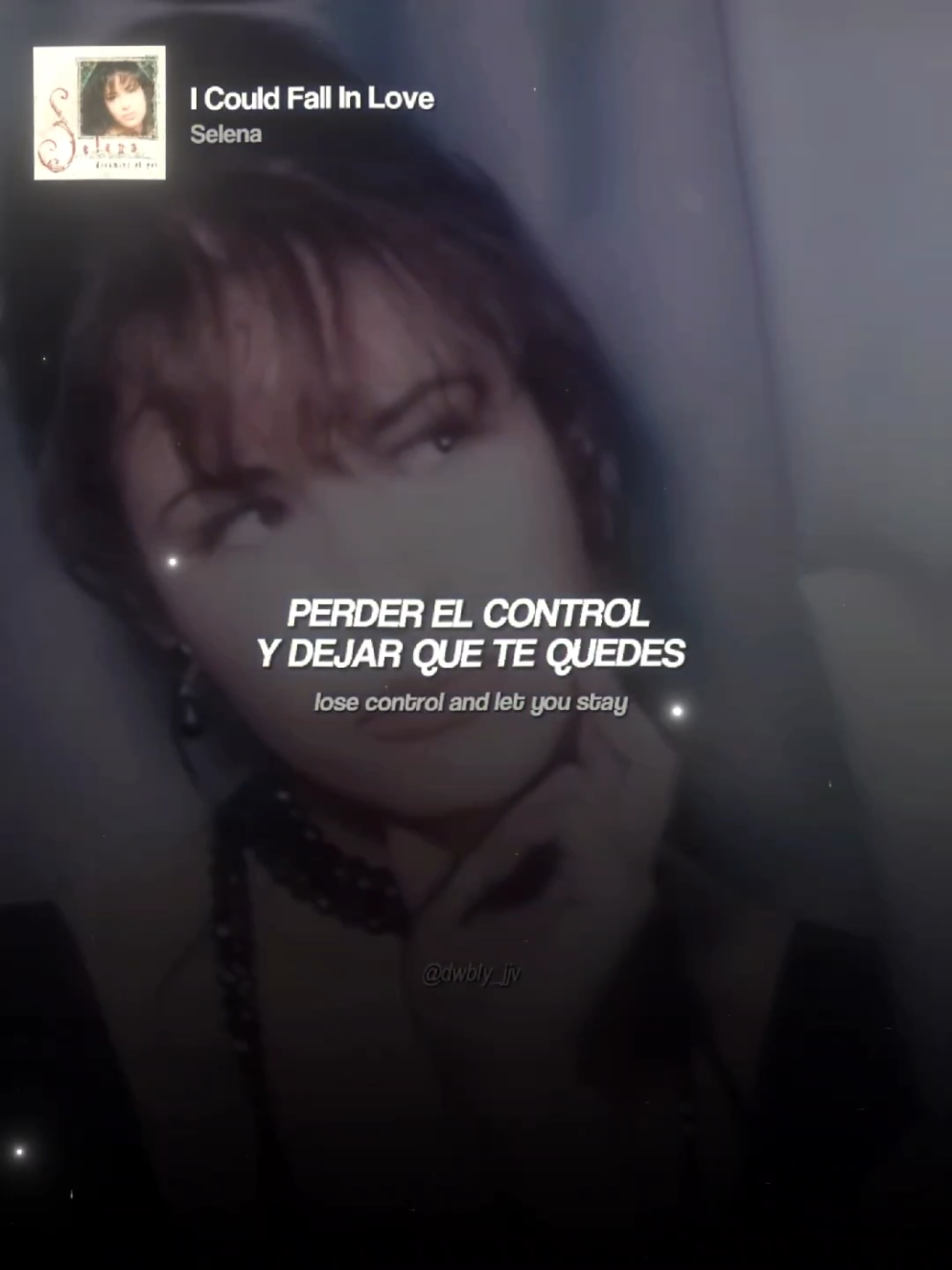I Could Fall In Love - Selena | #selenaquintanilla #lyrics #subespañol #fypシ #Viral #parati 