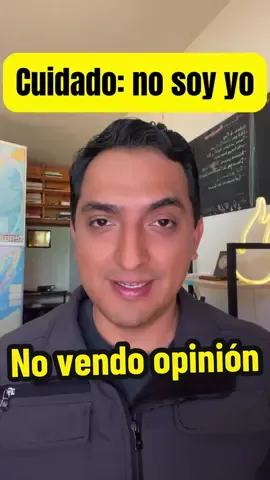 Se hacen pasar por mí. Yo no vendo mis opiniones, ni criptomonedas 