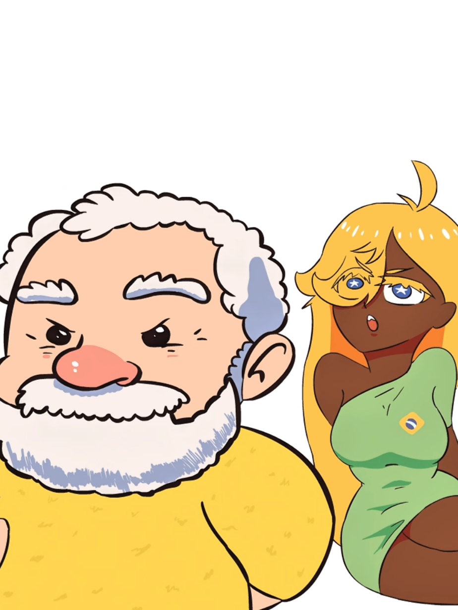 Nenhuma frase de efeito Lula? 💀 #lula #brasil #meme #animação #fy Brazil-chan? 🧐