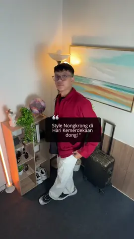 Ide style agustusan, biar gak digrebek aparat 🇮🇩#benderaonepiece #racunstylecowok #fashiontiktok #fyp 