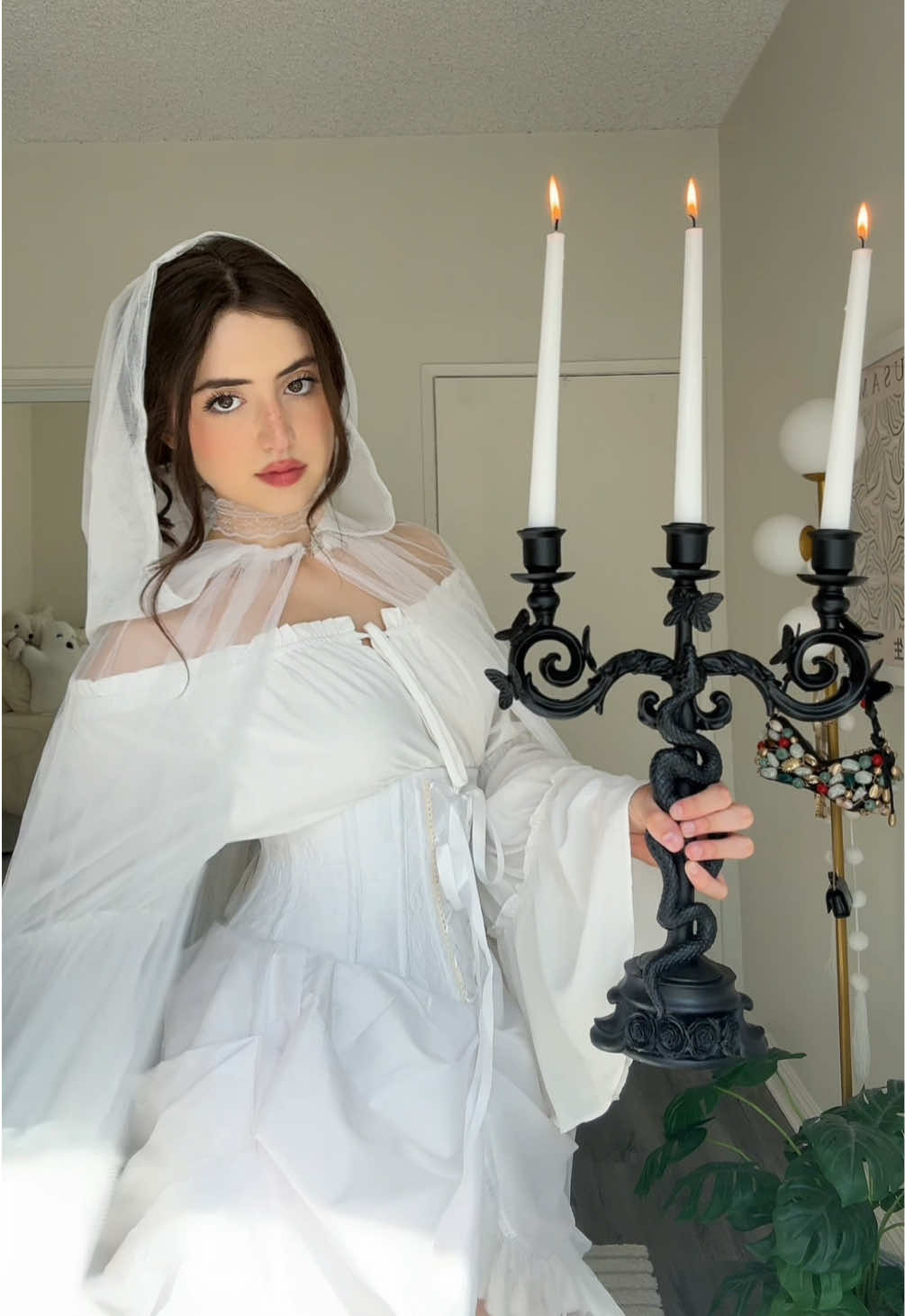 Spooky season is right around the corner… which also means cuffing season is right around the corner as well. Time to celebrate. 🕯️ #notsophiesilva #halloween #halloweencostume #victorian #phantomoftheopera #costumeideas 