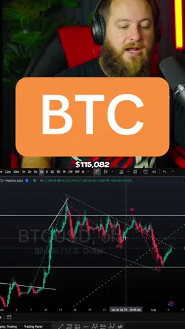 Bitcoin Market Update 8/4/2025 #btc #bitcoin #crypto #charts #ta 