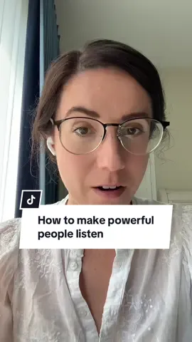 How to make people in powerful positions ACTUALLY listen to you and consider you an expert. Of all the corporate world advice I’ve shared so far, this might be the most important. The way you convey information is just as important, if not MORE, than what that information is. Trust me. #corporategirlies #corporatelife #corporatetiktok #workadvice #consulting 