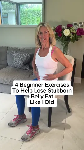 If you need to lose some belly fat, then you need to get moving more and look at what you’re eating. Have a go with this stomach workout for beginners to tighten and strengthen your stomach muscles. 