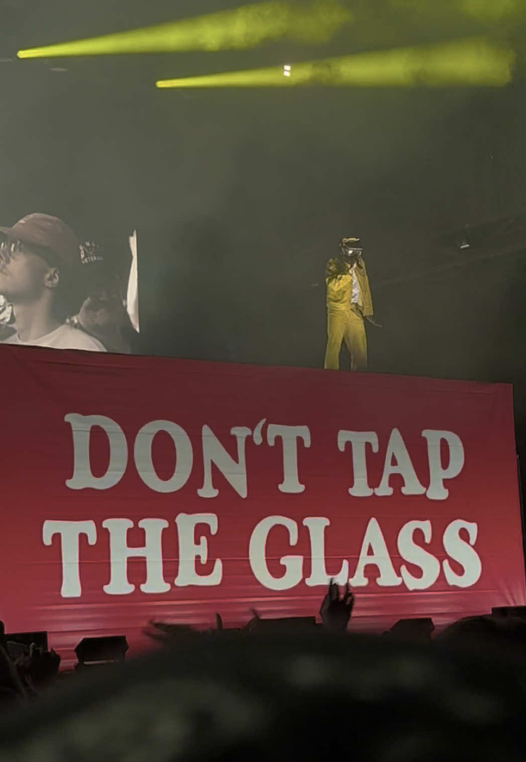 Sugar on My Tongue live?? Tyler you ate at #Hinterland2025 😵‍💫💋 Like be serious… how am I supposed to recover from that?? #donttapontheglass #tylerthecreator #chromakopia #musicfestival #sugaronmytongue 