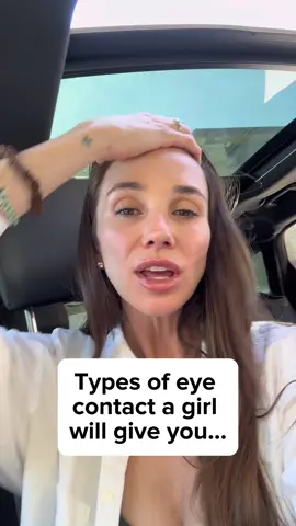 5. The Lock & Hold. If she holds eye contact longer than normal—especially without breaking it—it’s a strong signal of interest and confidence. Don’t fumble that moment. Most guys miss the signs because they’re too focused on what to say. Start paying attention to what her eyes are telling you. #datingcoach #datingcoachformen #dating