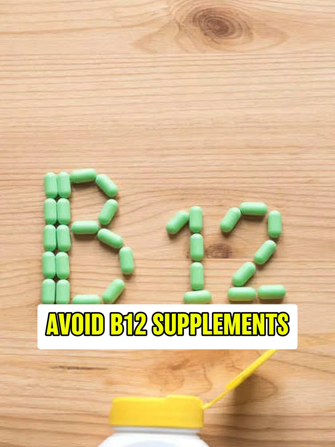 AVOID B-12 Supplements. #supplements #b12 #bcomplex #robertlove #robertwblove