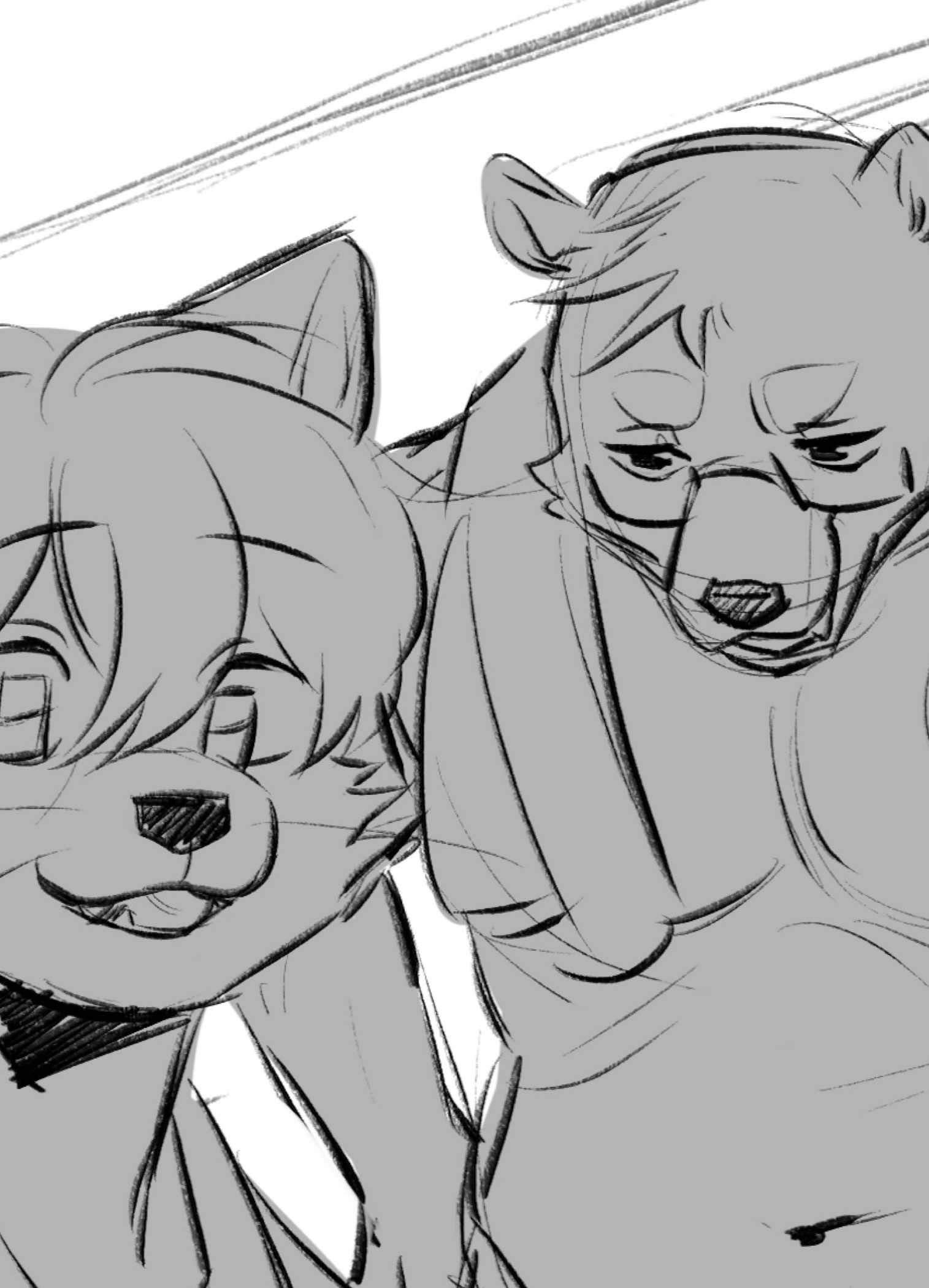 and they were roommates! bree wants that cookie so bad… heard this audio and immediately had to draw these two LOL #furry #fypシ #alight #csp #clipstudiopaint #firstlook #oc