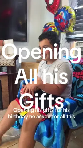 lol he asked for all this stuff #birthdayparty #party #downsyndrome #downsyndromeawareness #sisters #ironman #birthdaycake #birthdaygift #ironmansuit #batman #superman #spiderman #avengers #boybirthday #spidermannowayhome #captainamerica 