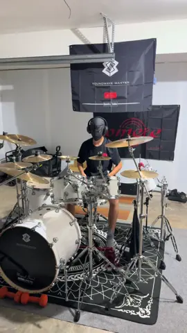 BONEBREAKER by Slaughter to Prevail @Alexterribleofficial @ProMark Drumsticks #drums #metaltok #slaughtertoprevail #metal #fyp 