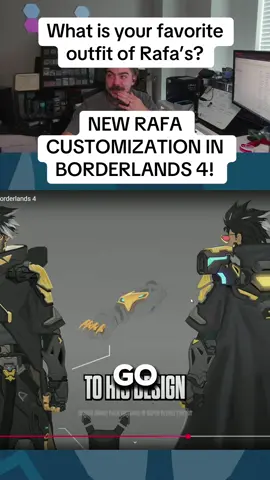 NEW LOOK at Rafa’s customization options in Borderlands 4!! What is your favorite fit so far for Rafa? #ewallzer #borderlands #borderlands4 